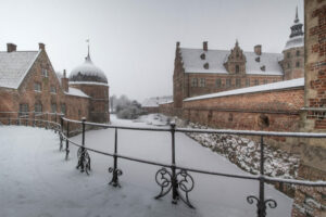 Frederiksborg Castle in winter. #4747