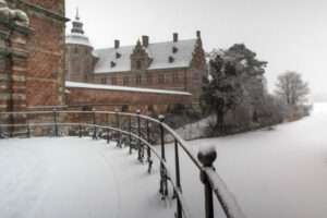 Frederiksborg Castle in winter. #4748
