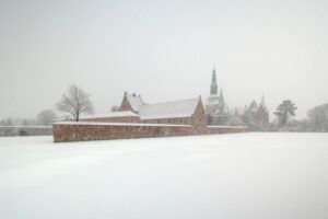 Frederiksborg Castle in winter. #4772
