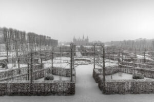 Frederiksborg Castle park in winter. #4657