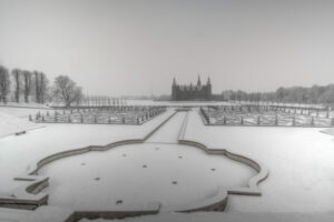 Frederiksborg Castle park in winter. #4682