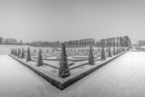 Frederiksborg Castle park in winter. #4692